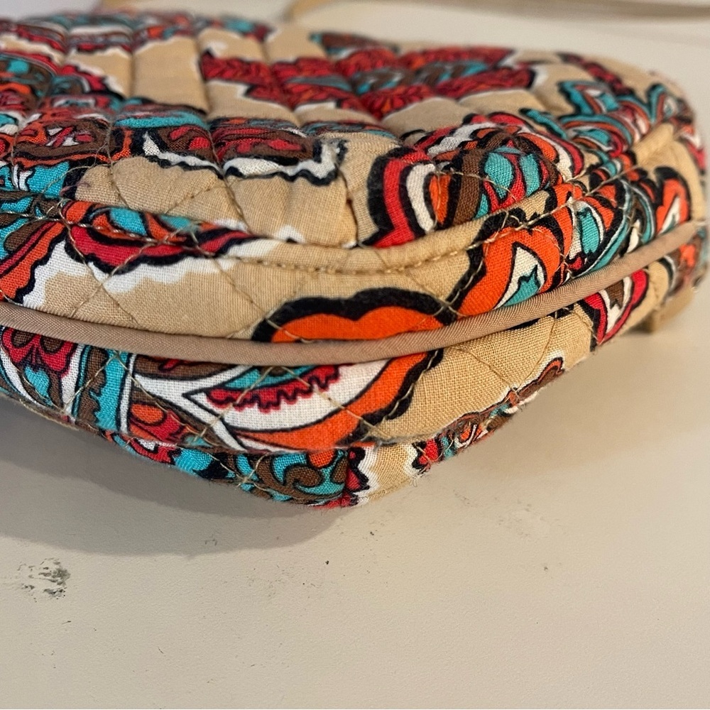 Vera Bradley RFID Crossbody Purse Bag Handbag In Desert Floral Print - Picture 8 of 15